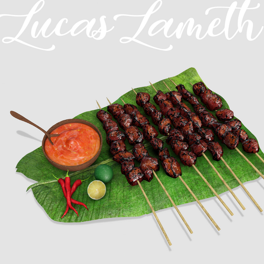 [Lucas Lameth] Tropical Meat Skewers 