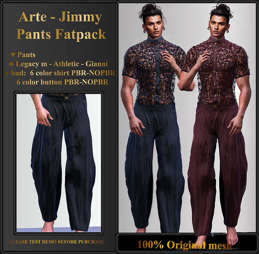 Arte - Jimmy - Pants - Fatpack