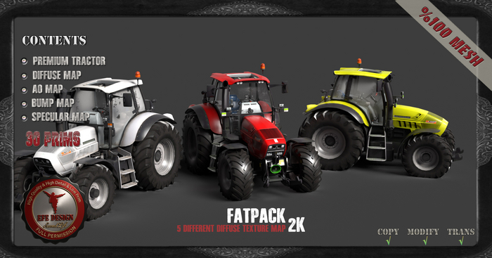 (Efe Design) Premium Tractor Fatpack Fullperm 