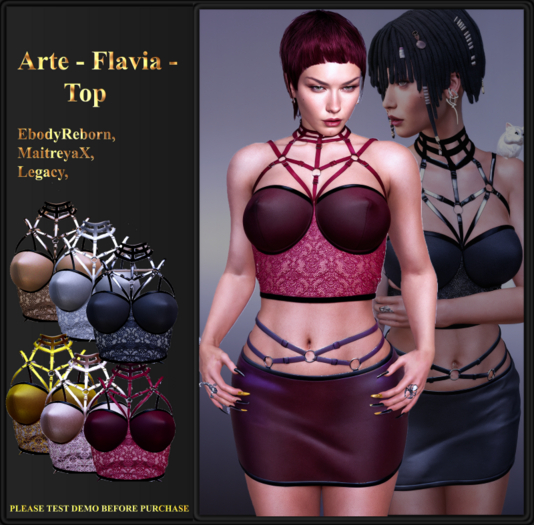 Arte - Flavia - Top - Fatpack