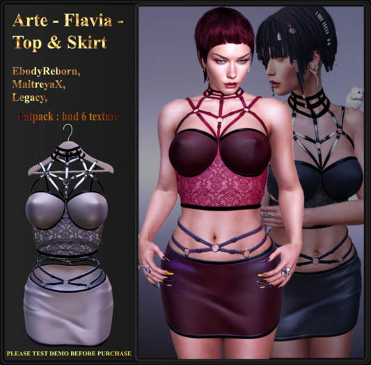Arte - Flavia - Top & Skirt DEMO