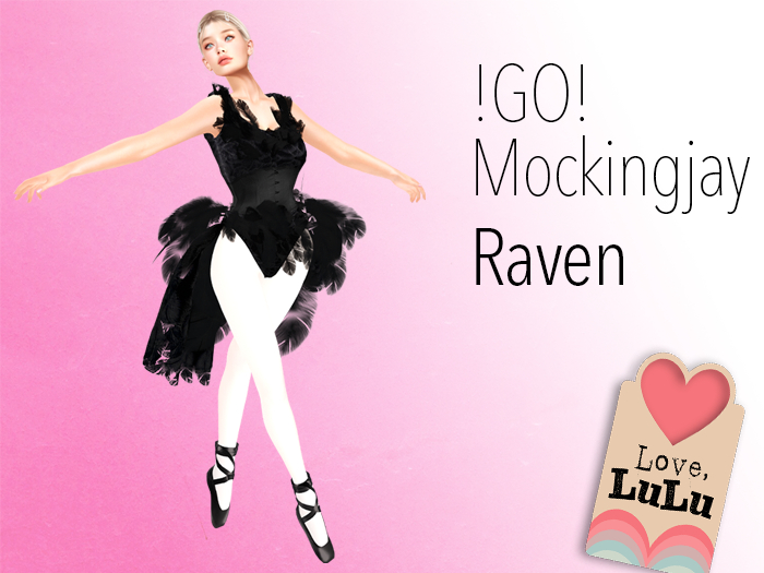 !gO! Mockingjay - RAVEN_Full Costume_Standard Sizes