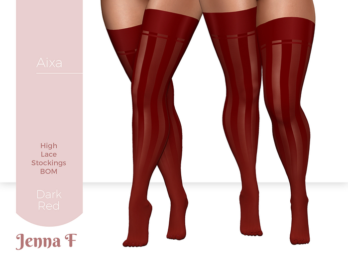 JF - Stocking-Aixa-DarkRed