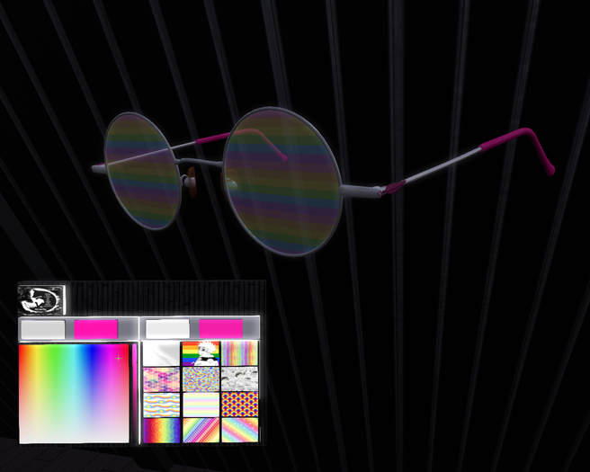 P&P(Gay Rounded Glasses)BOXED