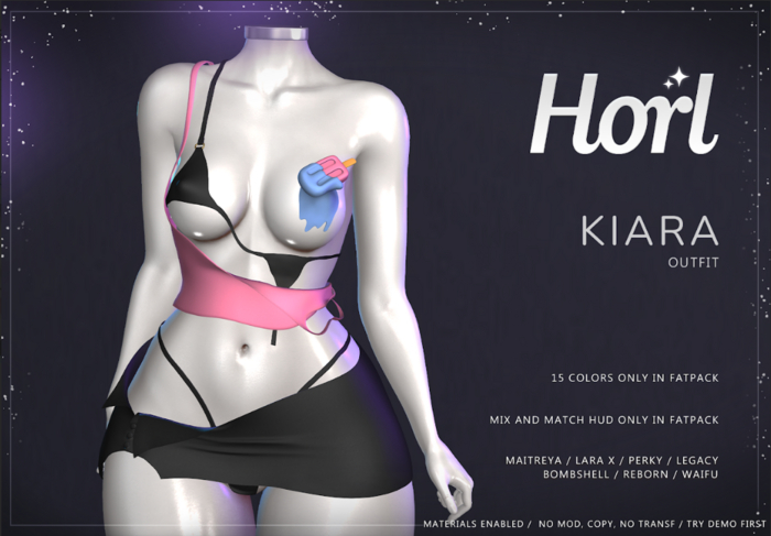 HORL - Kiara Outfit - Fatpack (ADD ME)