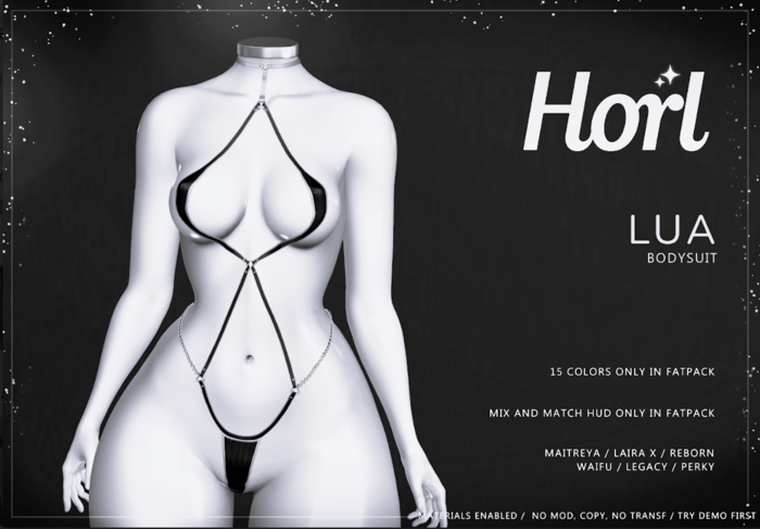 HORL - Lua Bodysuit - Fatpack (ADD ME) DEMO