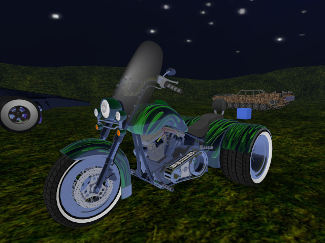 M trike cruiser