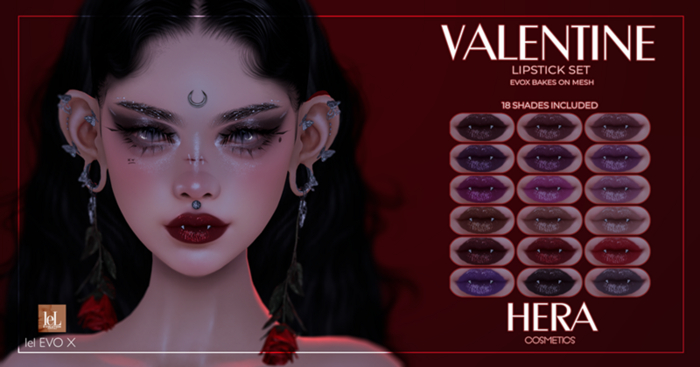 HERA - Valentine Lipstick Set. EVOX