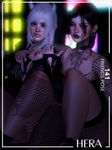 HERA - 141 Bento Friends Pose.