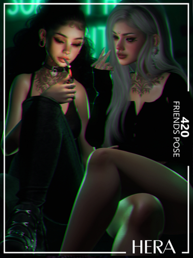 HERA - 420 Bento Friends Pose
