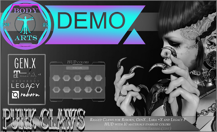 BodyArts - Punk Claws DEMO