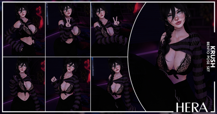 HERA - Krush Bento Pose Set.