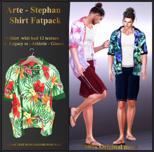 Arte - Stephan - Shirt FATPACK