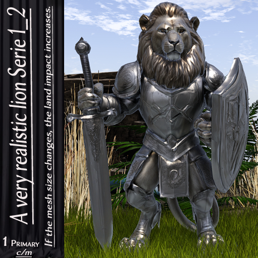 A very realistic lion Serie 1_2*