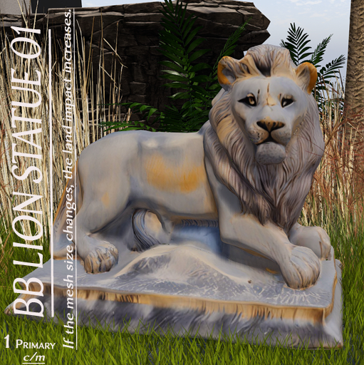 BB LION STATUE 01*