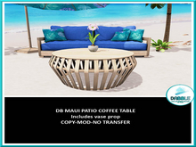 DB MAUI PATIO COFFEE TABLE add me