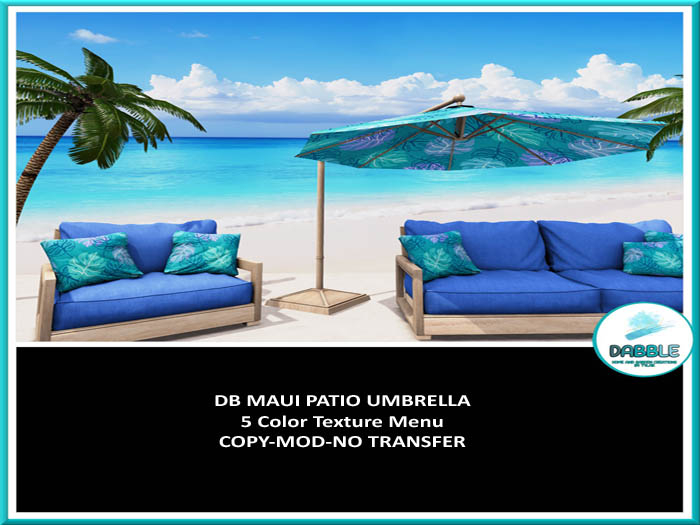 DB MAUI PATIO UMBRELLA add me