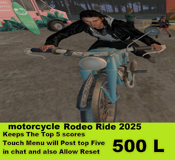 trophy motorcycle Rodeo Ride 2025