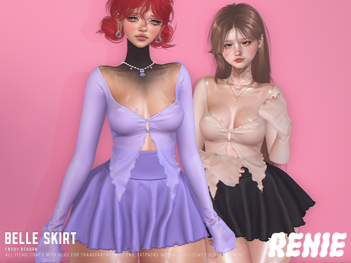 RENIE : BELLE SKIRT - FATPACK