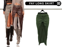 Addams // Fay Long Skirt // N*19