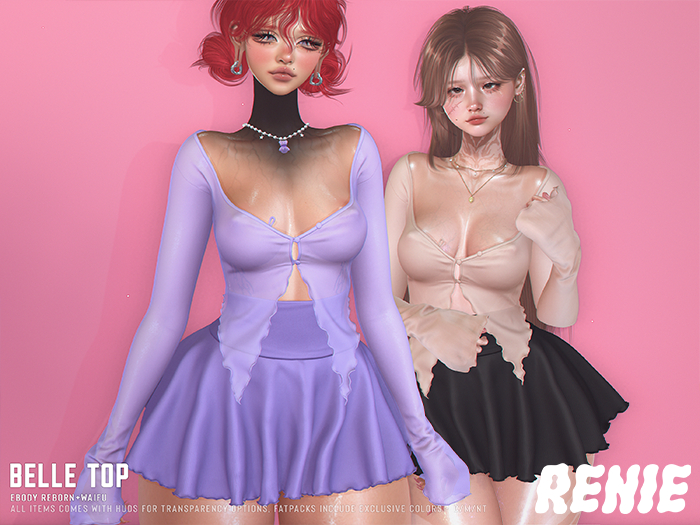RENIE : BELLE TOP - FATPACK