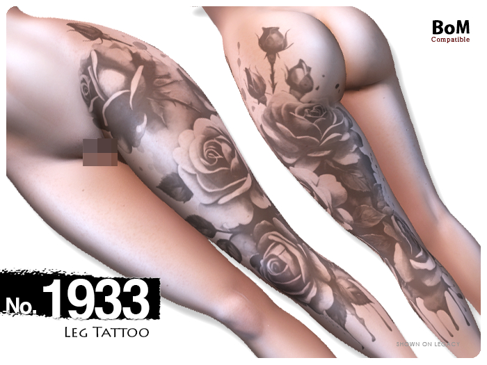 (Leg Tattoo) No.1933