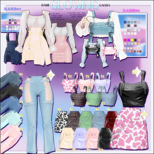DAMI "GLOWING GACHA" -C3 [MAITREYA]
