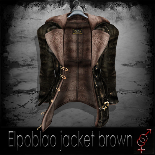 >>>Poison<<< ElPoblao jacket_brown PROMO, PROMOCION, OFFER, OFERTA