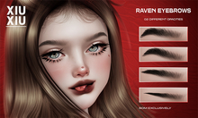 XiuXiu - Raven eyebrows 