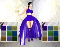 Pagan Roses in ~.~ Sets with Color HUDs [February]