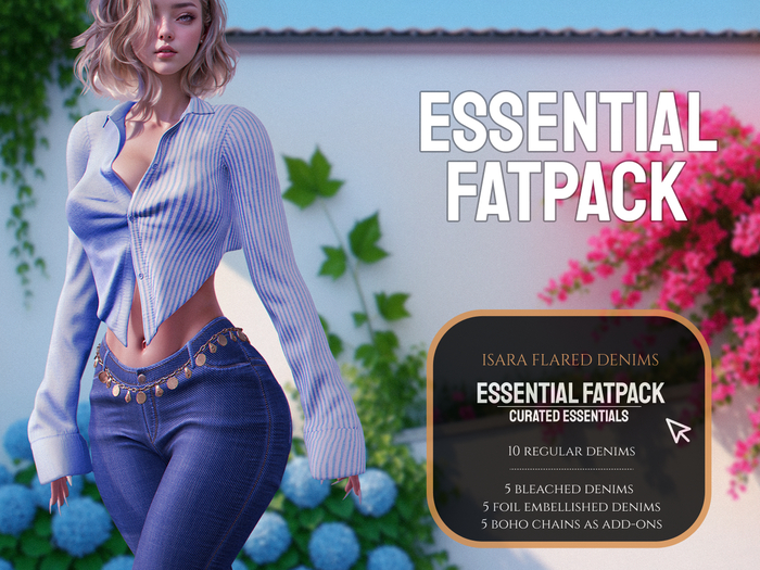 TORI TORRICELLI // Isara Denims // ESSENTIAL FATPACK