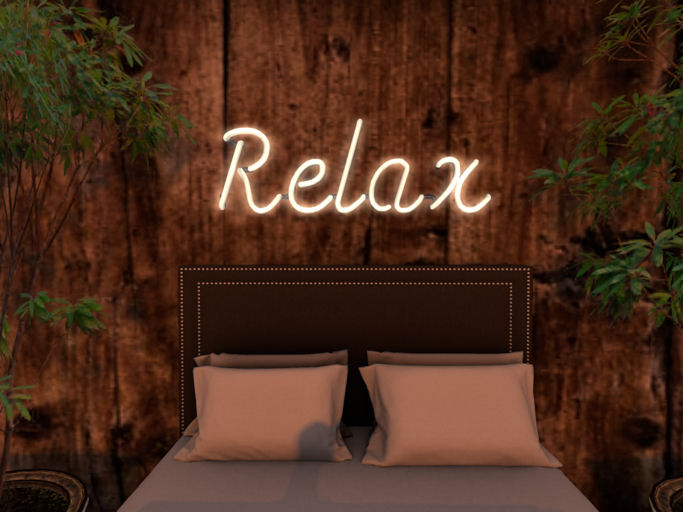 Relax Neon Sign