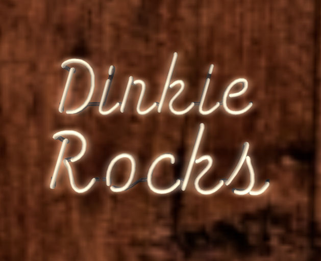Dinkie Rocks Neon Sign