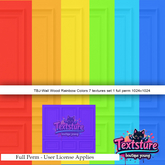TBJ-Wall Wood Rainbow Colors textures set 1 full perm 1024x1024