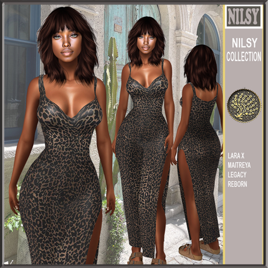 SKIN PRINT SUMMER DRESS