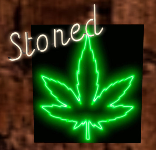 Stoned Neon Sign