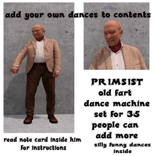 PrimSiST old fart group dance machiine