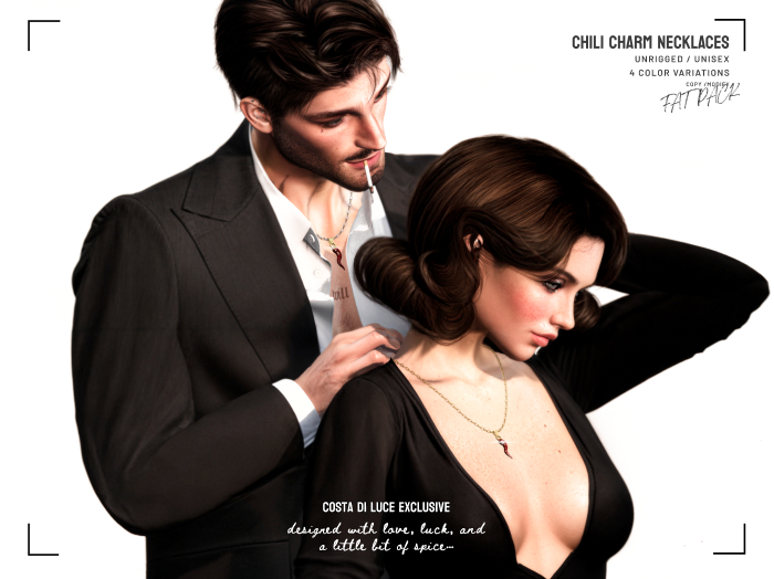 BASHKA - Chili Charm Necklace (FATPACK)