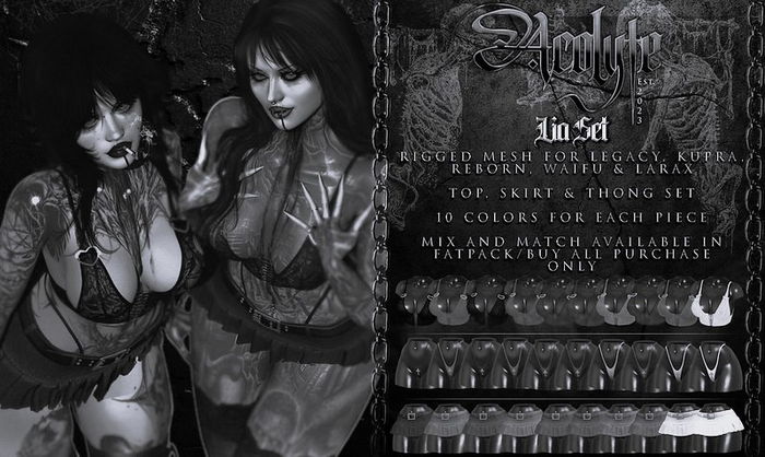 [DEMO.Acolyte] Lia Set