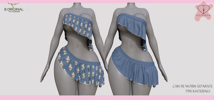 MUNECA RUFFLE MINI SET - BISMARK