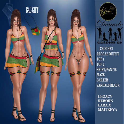 .:KF:. Reggae Outfit Undress Me