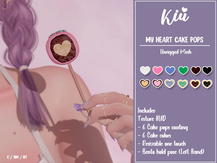 *>Kiu<* - My Heart Cake Pops_Fatpack 