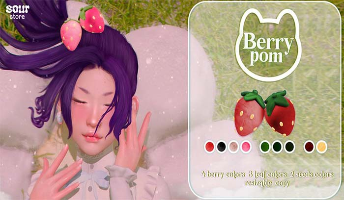 - Sour - Berry Pom (FATPACK)