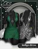 deluge. indigo dress - ftpk [bxd]