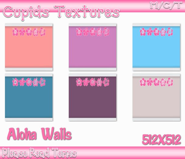 6 Aloha Wallpaper Textures