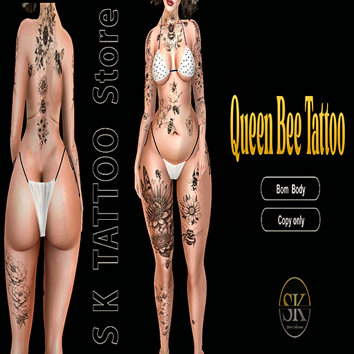 Queen Bee Tattoo