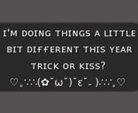 :: MG :: Trick or Kiss - Gesture (with Sound)