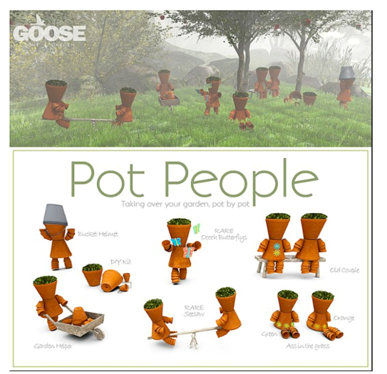 GOOSE - Pot people - Seesaw RARE