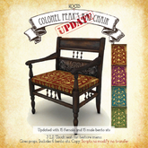 [noctis] Colonel peake's Raj Chair BOXED