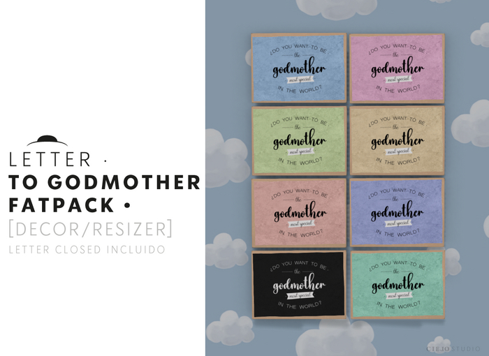 CIELO STUDIO - Letter TO GODMOTHER FATPACK